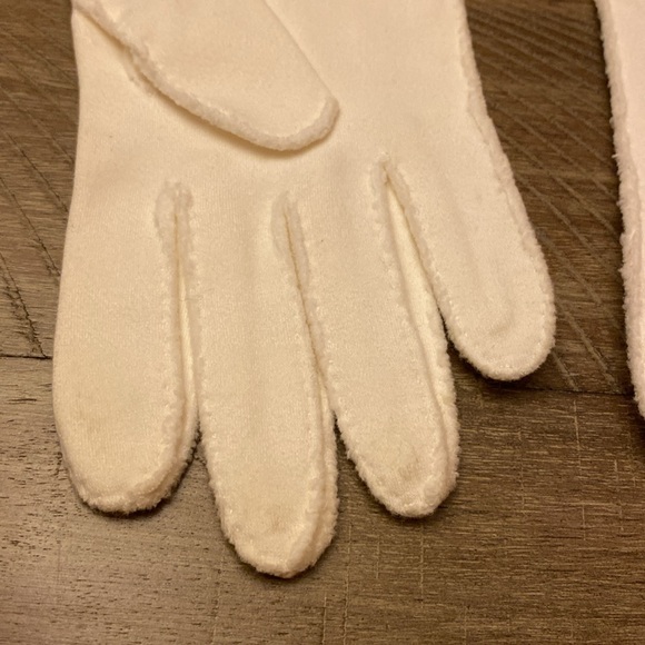 Vintage Beaded Long Dress Gloves - Picture 3 of 8